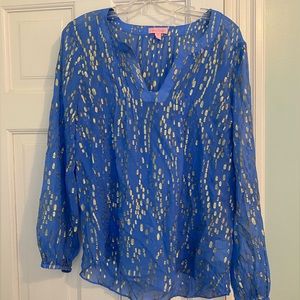 Lilly Pulitzer blouse size Medium